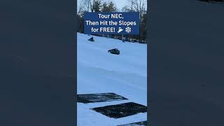 Tour New England College amp Hit the Slopes at Pats Peak – Free Lift Tickets amp Campus Tours Available [upl. by Nahta769]