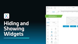 Hiding and Showing Widgets in Axure RP [upl. by Ajiak516]