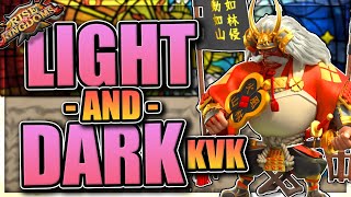 Light and Darkness KvK Overview for Rise of Kingdoms rok [upl. by Nelly]