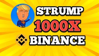 🎊GRAND NEWS🎊 STRUMP PRICE PREDICTION 2025  BINANCE LISTING  1000X POTENTIAL 🚀 [upl. by Acila]