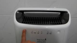 Delonghi Tasciugo Ariadry Multi Dehumidifier DEX16F REVIEWS [upl. by Idnor]