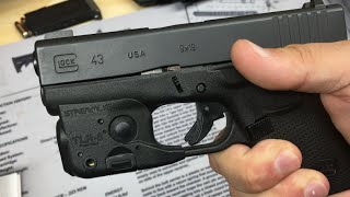 TLR6 lightlaser install on Glock 43 [upl. by Neiv]