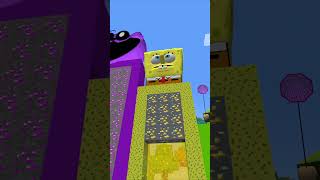 Nether Portals 💫 brings me to UNKNOWN PLASES¿  Wizard Gnome🧙‍♂️ SpongeBob🧽 CatNap😺💜 minecraft [upl. by Tommie]