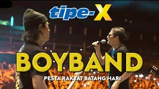 TIPEX  BOYBAND LIVE IN PESTA RAKYAT BATANG HARI [upl. by Atined]