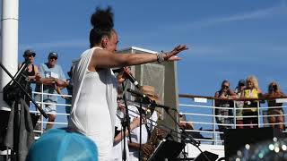 Maxine Nightingale LIVE Aboard the Celebrity Infinity Ultimate Disco Cruise 2020 LEAD ME ON [upl. by Aisylla861]