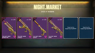 RAREST POSSIBLE NIGHT MARKET  VALORANT [upl. by Abbey]