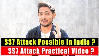 SS7 Attack Practical Video  😱😱🔥 [upl. by Alrrats]