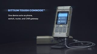 Bittium Tough Comnode  Versatile IP and VoIP Tactical Communications [upl. by Anilegnave]