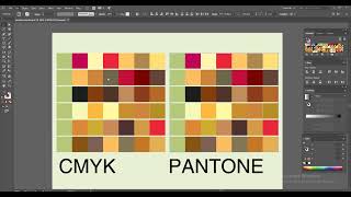 CMYK to Pantone  Converting colors in Adobe Illustrator [upl. by Aneel]