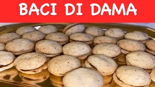 BACI DI DAMA 💋 facili da preparare ottimi da mangiare semplici da fare non li si può non gustare [upl. by Ru]