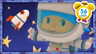 👨‍🚀 POCOYO TÜRK  Uzay Macerasi  56 dakika  Çocuklar için Çizgi Filmler [upl. by Eleanore345]