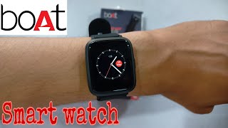 Boat Watch Storm RTL smart watch Unboxing and Review amp full Settings [upl. by Ileak]