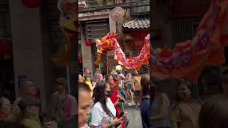 Chinese New Year’s Eve at Chinatown Binondo  Dragon Dance [upl. by Gunas]