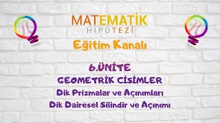 Geometrik Cisimler 1 ve 2Kazanım Matematik Hipotezi [upl. by Etnovad]