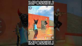 IMPOSSIBLE ☠️☠️freefire freerireindia freefireshortvideo [upl. by Parris]