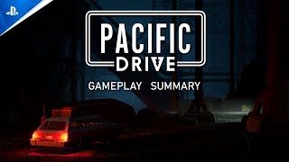 Pacific Drive  Surviving the Zone Gameplay Summary  PS5 Games [upl. by Hasseman420]