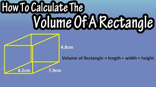 How To Calculate Find The Volume Of A Rectangle  Formula For The Volume Of A Rectangle Explained [upl. by Elfstan]