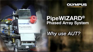 PipeWIZARD Phased Array System  Why use AUT [upl. by Haslam587]