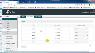 Setting TP LINK TLR470T v60 LOAD BALANCE [upl. by Annaek]