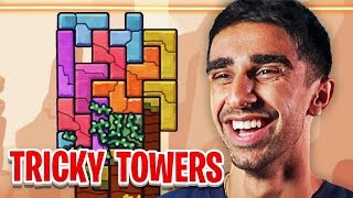 EXTREME TETRIS  Tricky Towers [upl. by Betsey897]