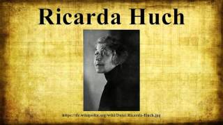 Ricarda Huch [upl. by Osmund]