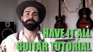 Jason Mraz  Have It All  Easy Guitar Tutorial for beginners [upl. by Callan]