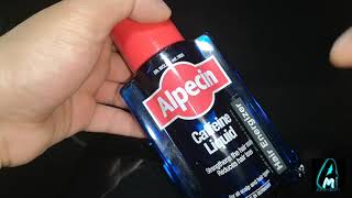 Alpecin Caffeine Liquid Hair Energizer AntiHairloss Shampoo Review [upl. by Jamin657]