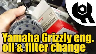 How to Change Oil on any 4 stroke ATV or Motorcycle [upl. by Marnia]