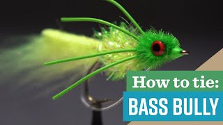 How to Tie Perfect Summertime Fly  The quotBass Bullyquot [upl. by Nylyram421]