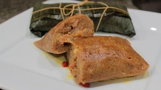 How to make Puerto Rican Pasteles de Guineo [upl. by Ahsillek59]