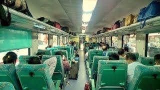 ARUNACHAL PRADESHs NAHARLAGUN  GUWAHATI SHATABDIs INTERIOR VIEW  ONBOARD CAPTURE [upl. by Gutow]