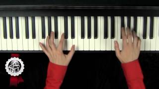 BACH  MARCELLO  quotAdagioquot Piano Tutorial SLOW 12 [upl. by Warthman818]