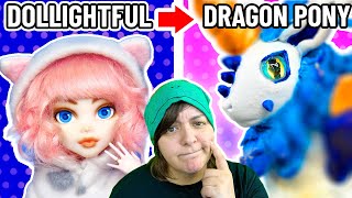 CHANGES COLORS Turning YouTubers Into Monsters  Dollightful [upl. by Esinaej]