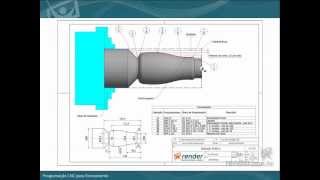 Programação CNC para Torneamento  Aula 1 [upl. by Aianat900]