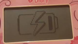 Vtech  Secret Safe Diary on Low Batteries [upl. by Wallinga]