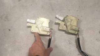 2004 Honda Odyssey Rear Sliding Door Lock Actuator Replacement Part 2 [upl. by Inek]