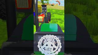 Swaraj  John Deere  indian vehicles simulator 3d Trector game trector tochan shorts trending [upl. by Elreath124]