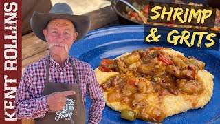 Shrimp and Grits  Best Shrimp and Cheese Grits Recipe [upl. by Nowell]