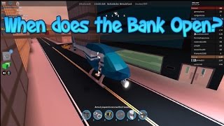 Roblox JailBreak How To When The Bank Opens [upl. by Aneelad931]