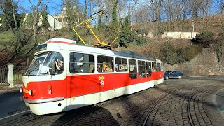 Drivers Eye View  Prague Tram Tour with a very special Tatra T3 Coupé tram [upl. by Marybelle415]