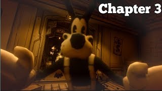 BENDY AND THE INK MACHINE CHAPTER 3 GAMEPLAY WALKTHROUGH [upl. by Dang]