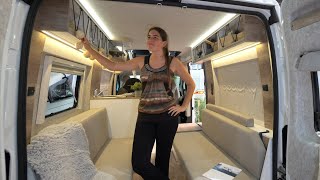 Vanlife 540m Wohnmobil 2022 mit gigantischer Doppelsitzgruppe Hobby Beachy Van 540 2022 XXL Platz [upl. by Hafinah]