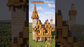 Minecraft How To Build a Medieval Starter House 🏠 [upl. by Mauceri]