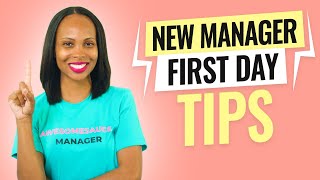 How to Make Your First Day as a Manager a Success 🎉 [upl. by Pedro838]