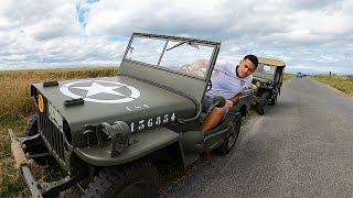 Exploring the Normandy Dday Beaches in style [upl. by Aynodal422]