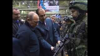 President Putin shown latest AK12 rifle [upl. by Ailis]