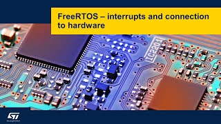 FreeRTOS on STM32 v2  09 Connection to hardware [upl. by Buehrer466]