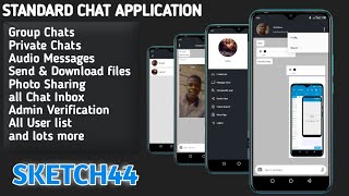 Advanced Chat Project in Sketchware  Full Project [upl. by Norha]