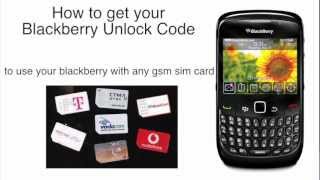 Get Real Blackberry Unlock Code Here [upl. by Omrelliug]