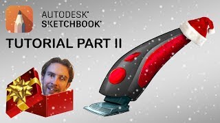 Sketchbook Pro Tutorial Part 2  How to sketch a product [upl. by Damien]